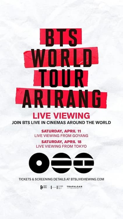 BTS WORLD TOUR 'ARIRANG' in GOYANG: LIVE VIEWING