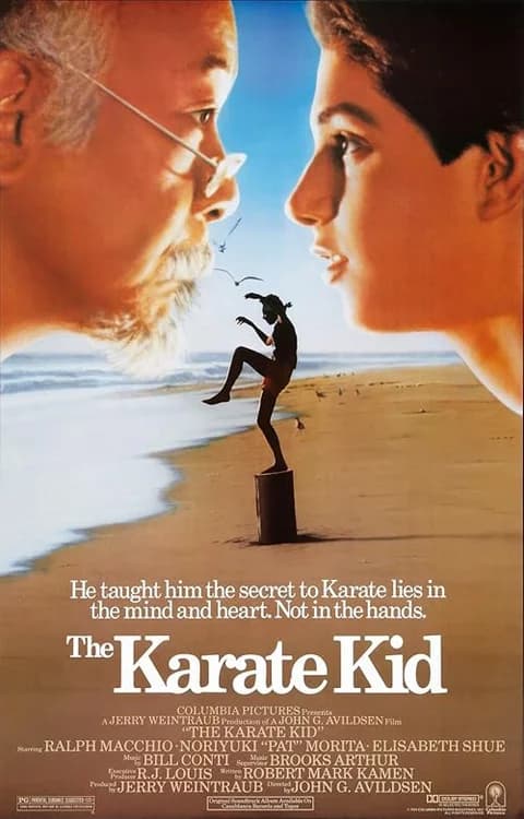 The Karate Kid film posteri