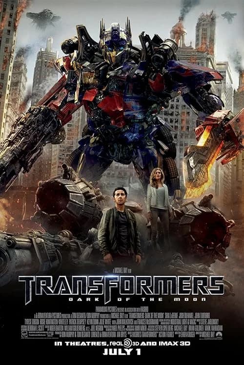 Transformers: Dark of the Moon film posteri